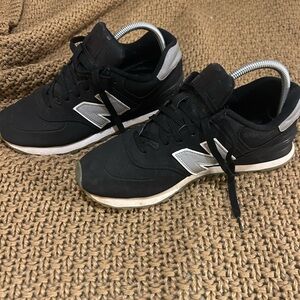 New Balance Black and Gray Athletic Shoes